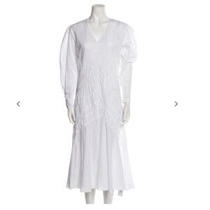 Merlette Cotton Midi Dress, Size S